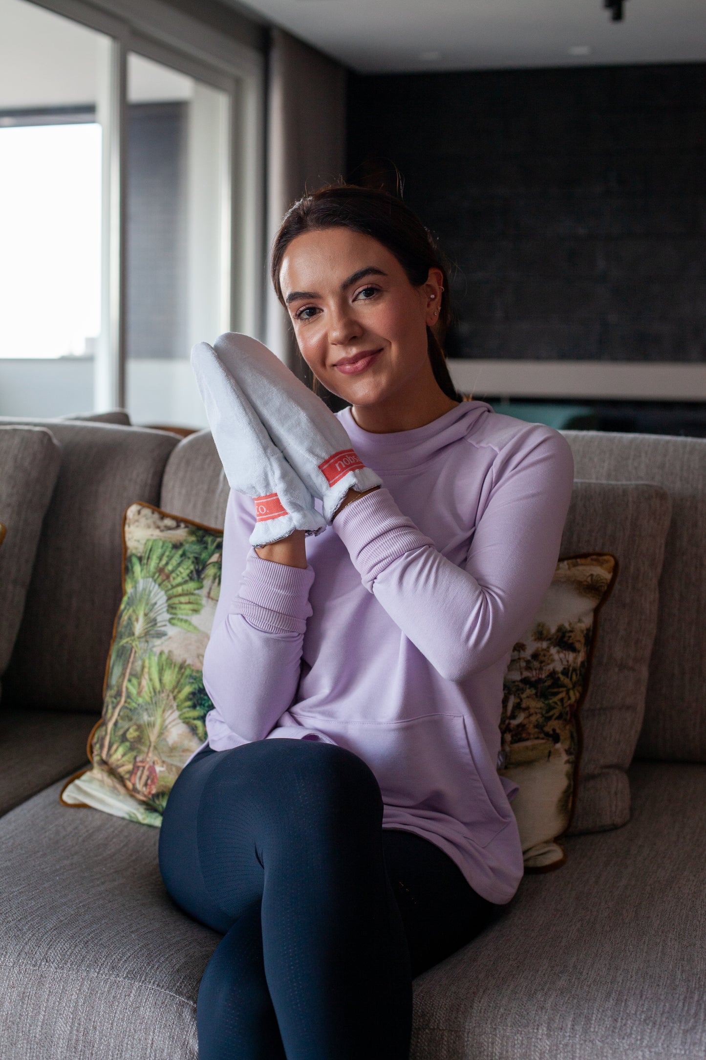 Luvas de Hidratação Nobs Hidra Therm White