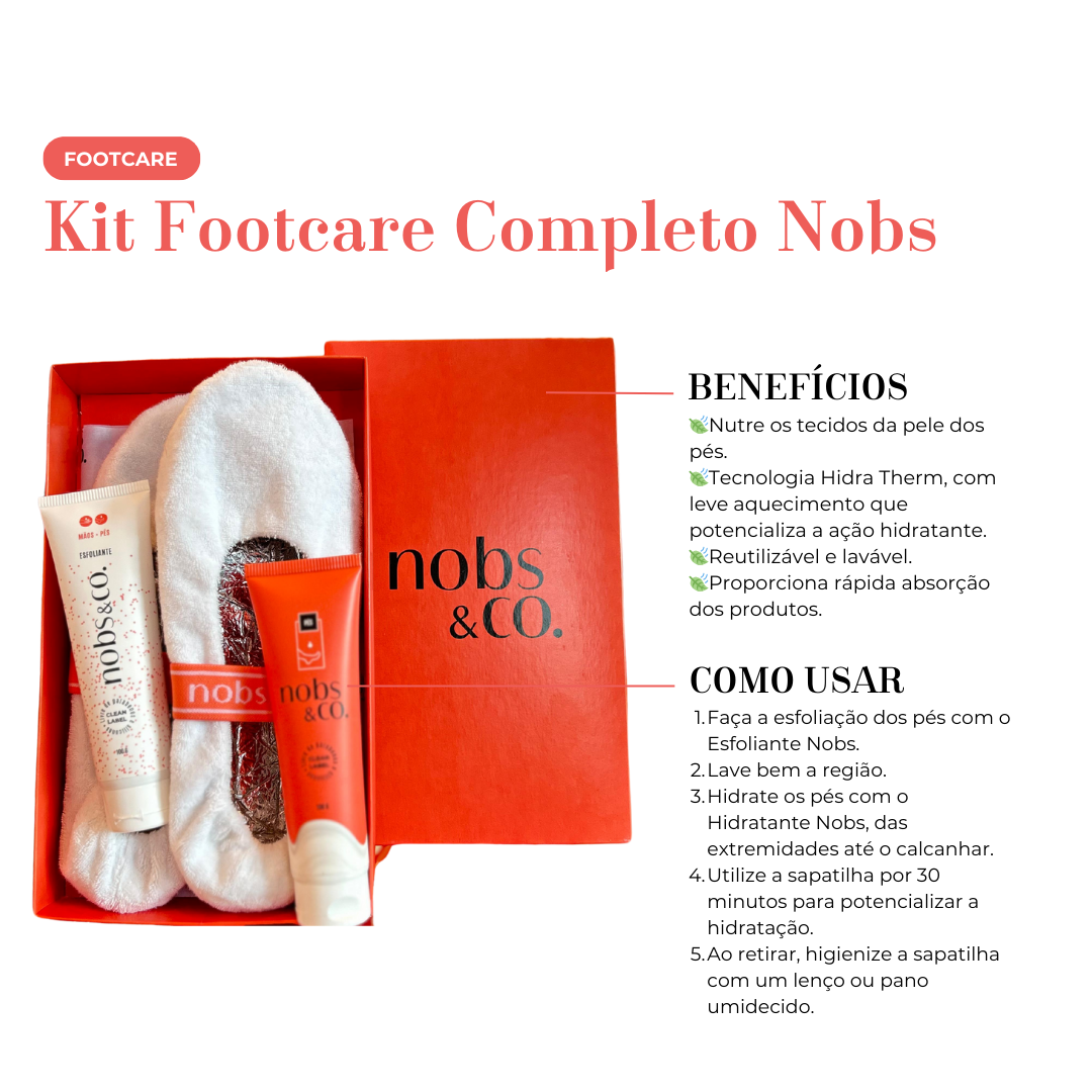 Kit Footcare Completo Bege