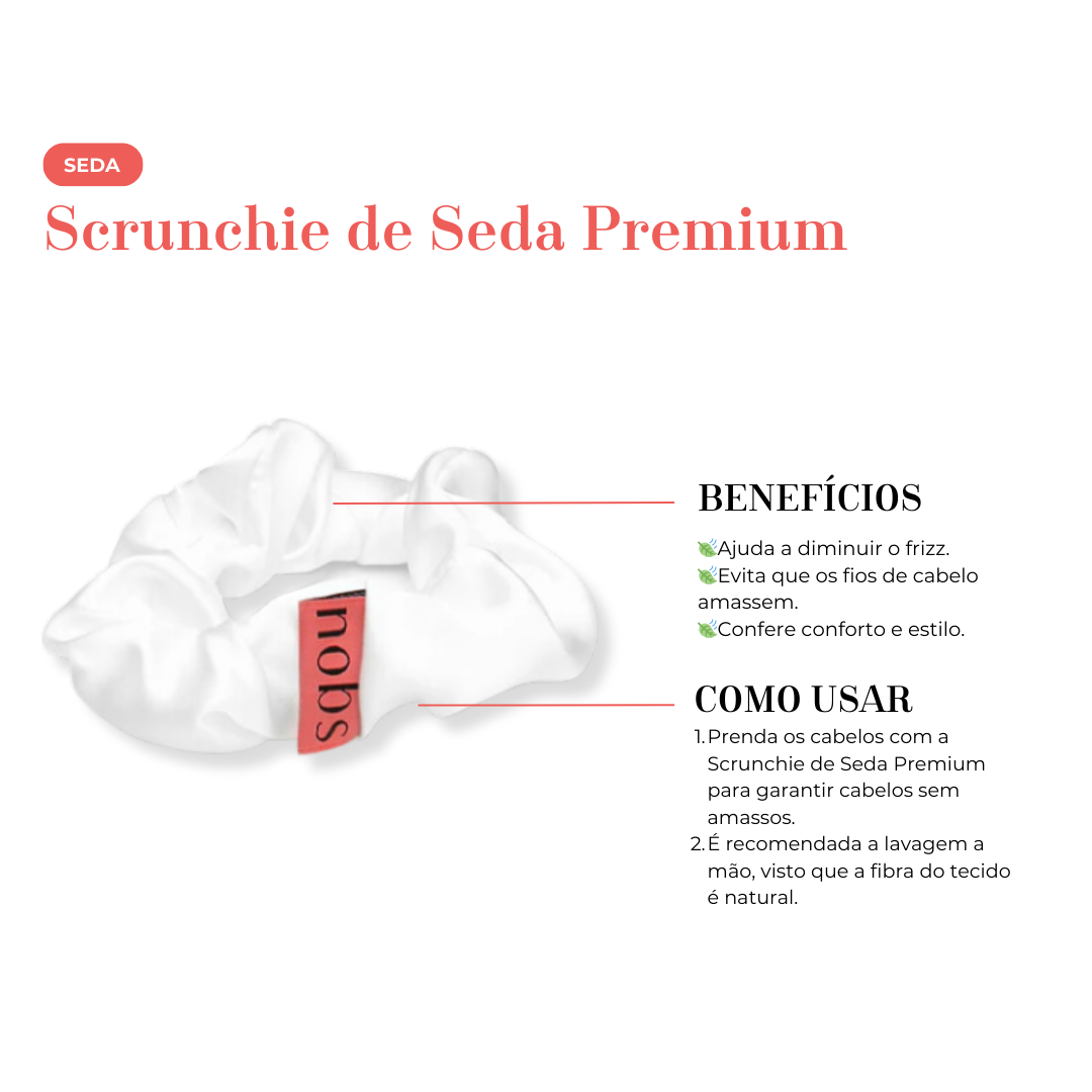 Scrunchies Slim Trio 100% Seda