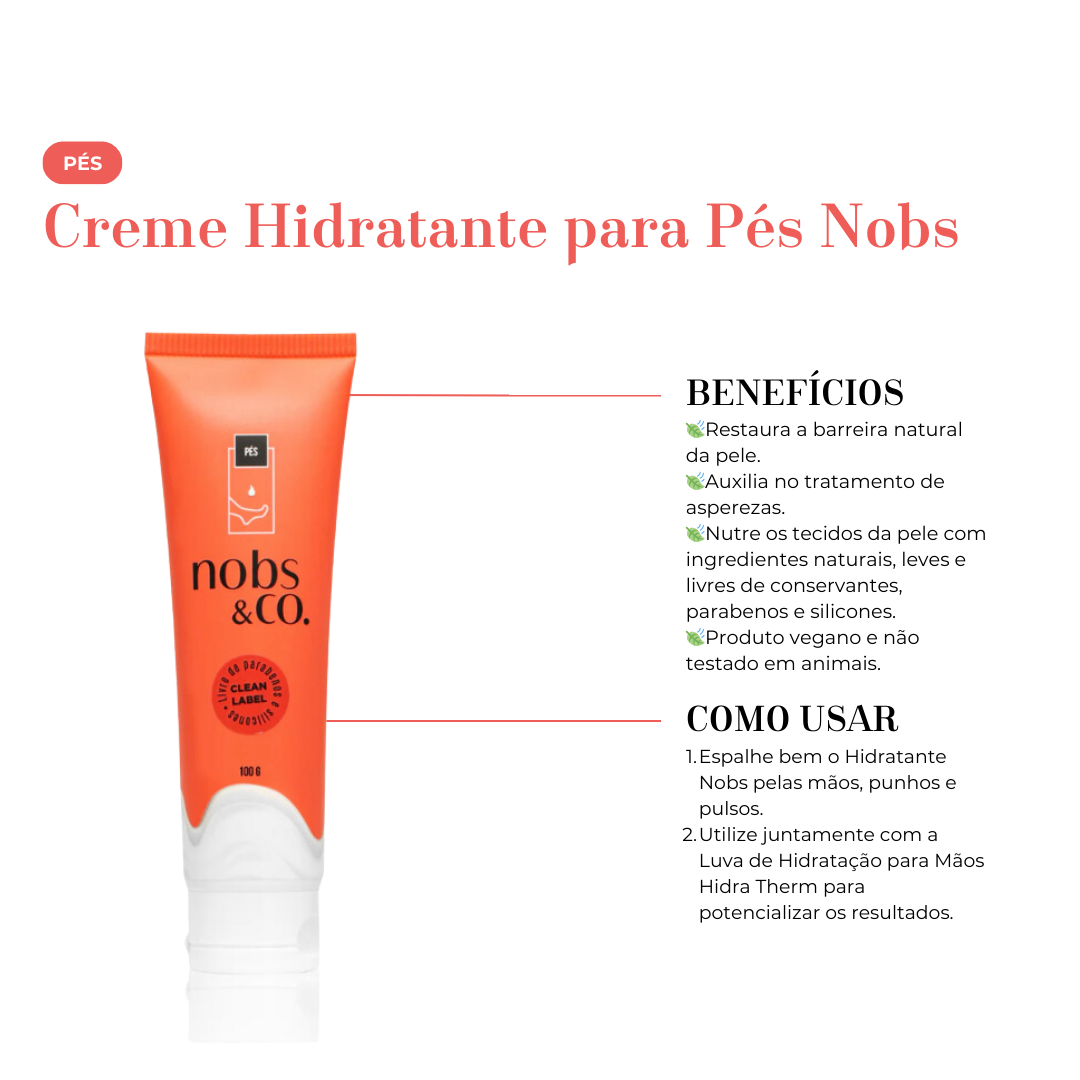 Creme Hidratante para os pés Nobs Hidra Extreme 100g