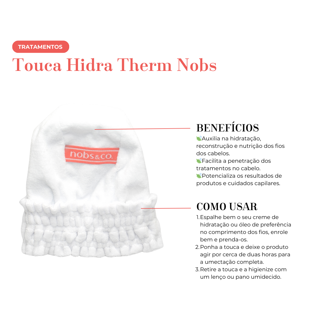 Touca de Hidratação Nobs Hidra Therm Bege