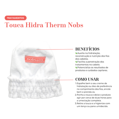 Touca de Hidratação Nobs Hidra Therm Bege