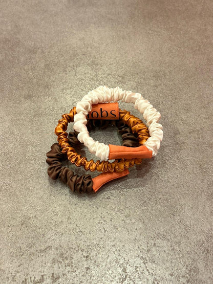Scrunchies Slim Trio 100% Seda
